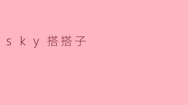 搭搭子：探寻天空的奥秘