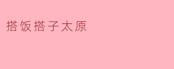 搭饭搭子太原