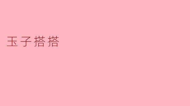 玉子搭搭——一种特色美食的故事