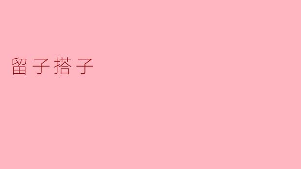 留子搭子