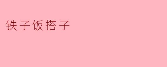 铁子饭搭子