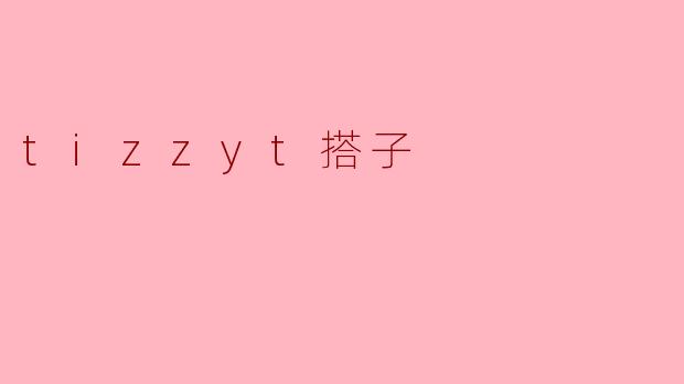 tizzyt搭子