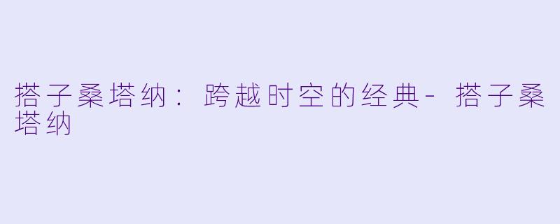 搭子桑塔纳：跨越时空的经典-搭子桑塔纳
