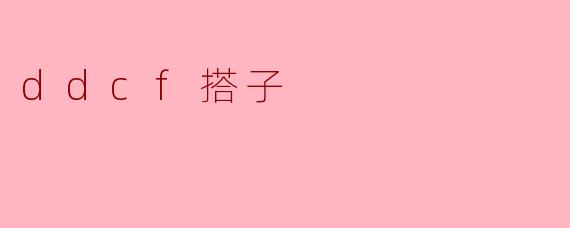 ddcf搭子