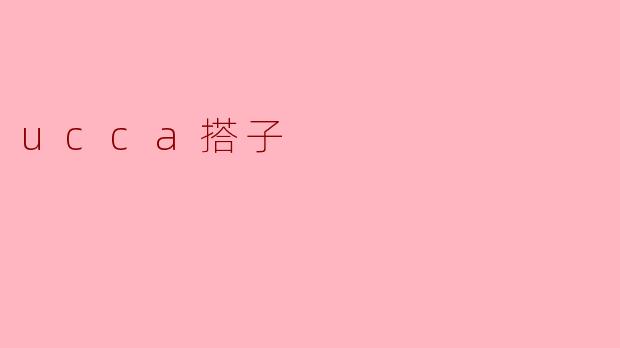 ucca搭子