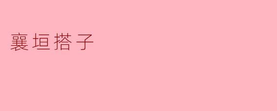 襄垣搭子
