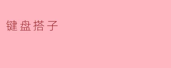 键盘搭子