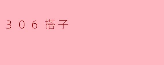 306搭子