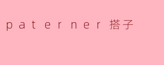paterner搭子
