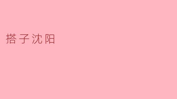 什么是“搭子沈阳”？  