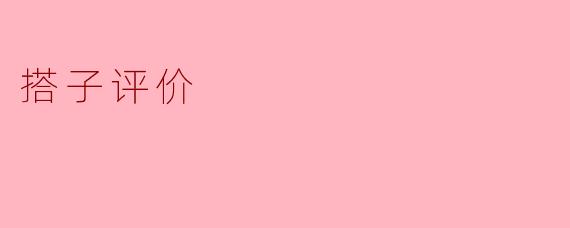 什么是搭子评价,它有什么作用?****