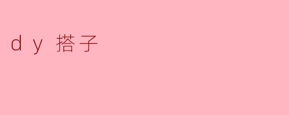 dy搭子