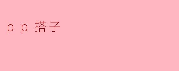 pp搭子