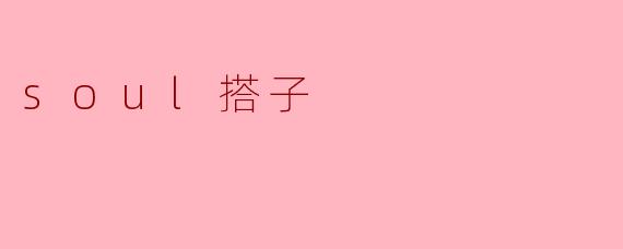 soul搭子