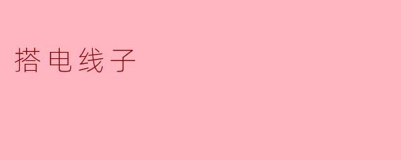 搭电线子