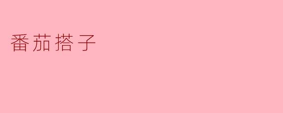 番茄搭子