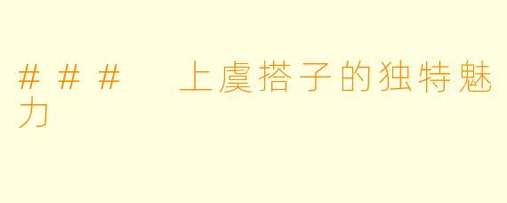 ### 上虞搭子的独特魅力