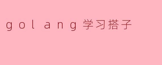 寻找Golang学习搭子，共同成长的旅程