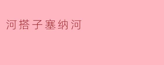 河搭子塞纳河