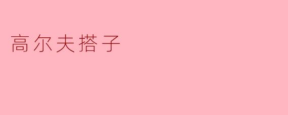 高尔夫搭子