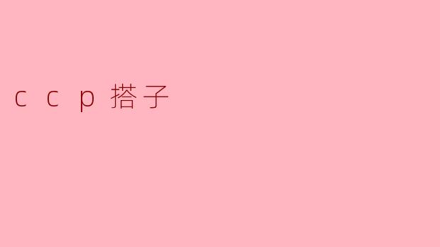 ccp搭子