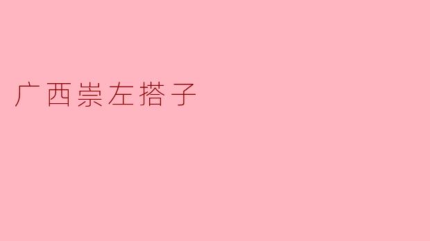 广西崇左搭子