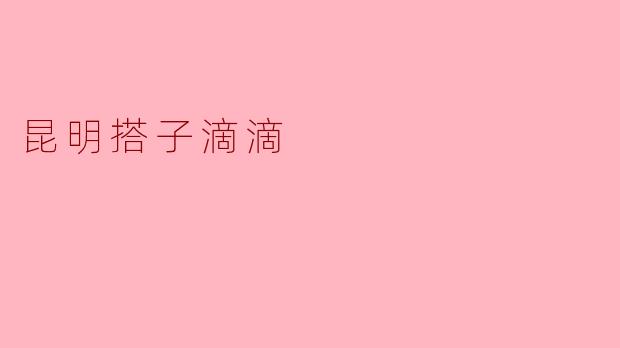 昆明搭子滴滴