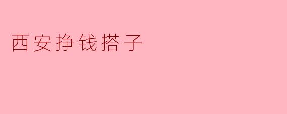 西安挣钱搭子