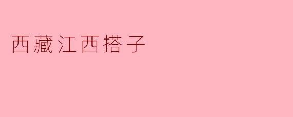 西藏江西搭子