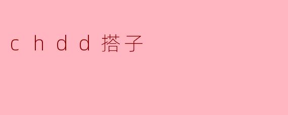 chdd搭子