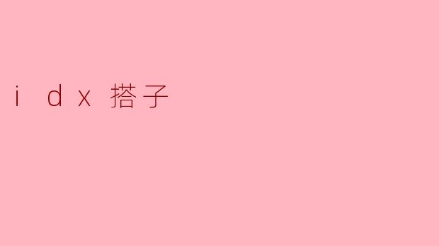 idx搭子