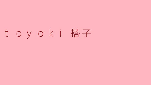 toyoki搭子