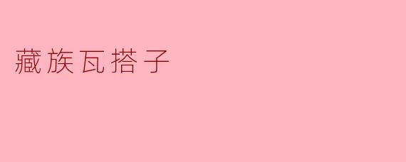 什么是藏族“瓦搭子”?它有什么特点和用途?
