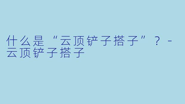 什么是“云顶铲子搭子”？-云顶铲子搭子
