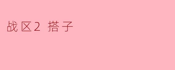 战区2搭子