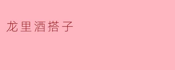 "龙里酒搭子"是什么?有什么特色?