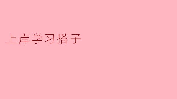 上岸学习搭子