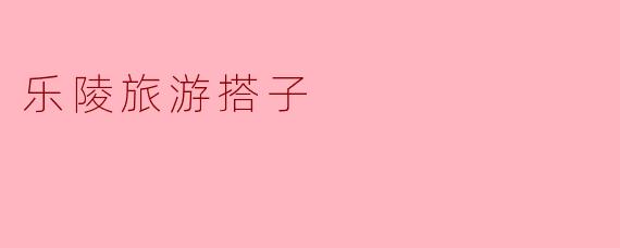 乐陵旅游搭子