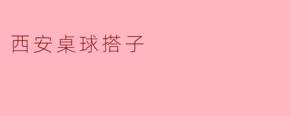 西安桌球搭子