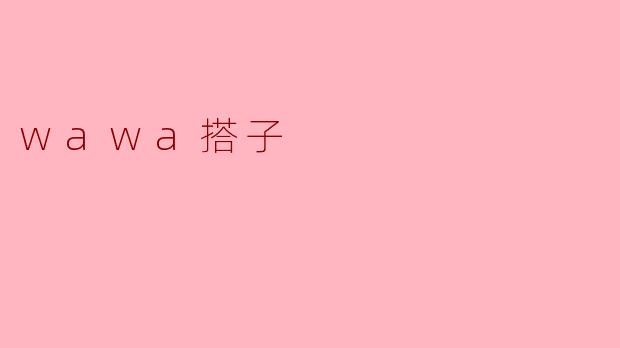 wawa搭子