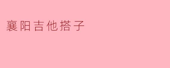 襄阳吉他搭子
