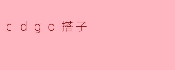 cdgo搭子
