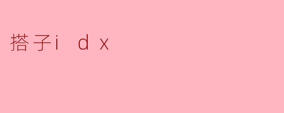 搭子idx