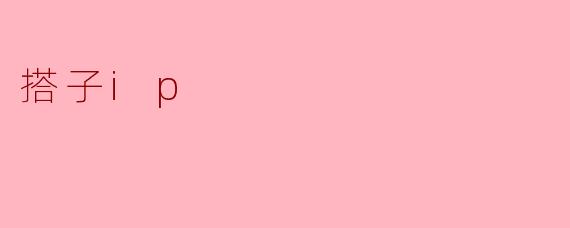 搭子ip