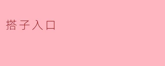 搭子入口