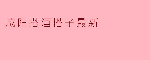 咸阳“搭酒搭子”社交新风尚：微醺中邂逅城市温度