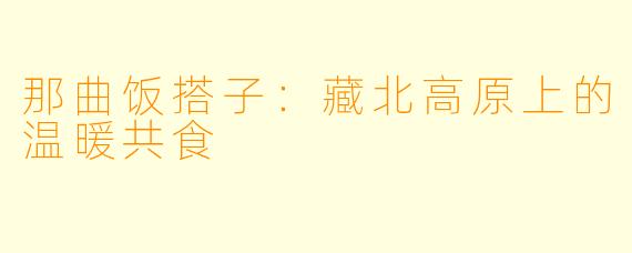 那曲饭搭子：藏北高原上的温暖共食