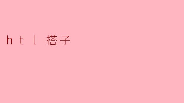 htl搭子
