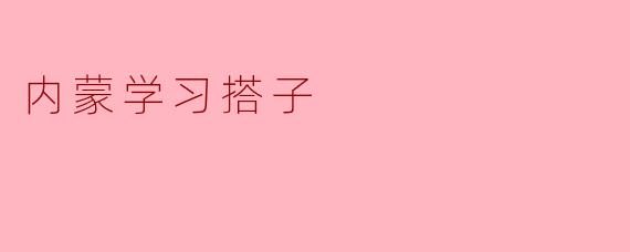 内蒙学习搭子