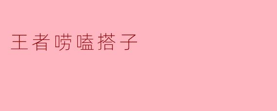 王者唠嗑搭子
